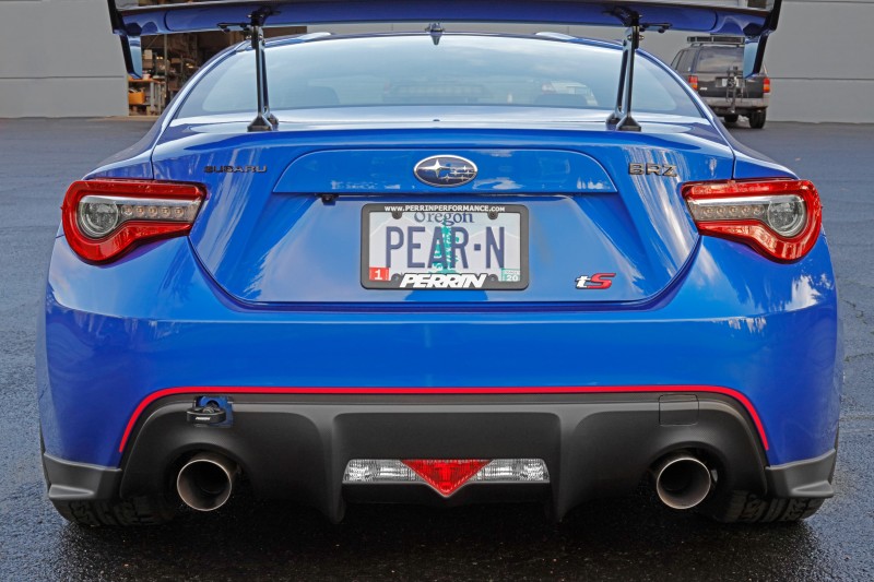 Toyota GR86 Tow Hook Kit - Rear - Perrin Performance - Black - `13-`25